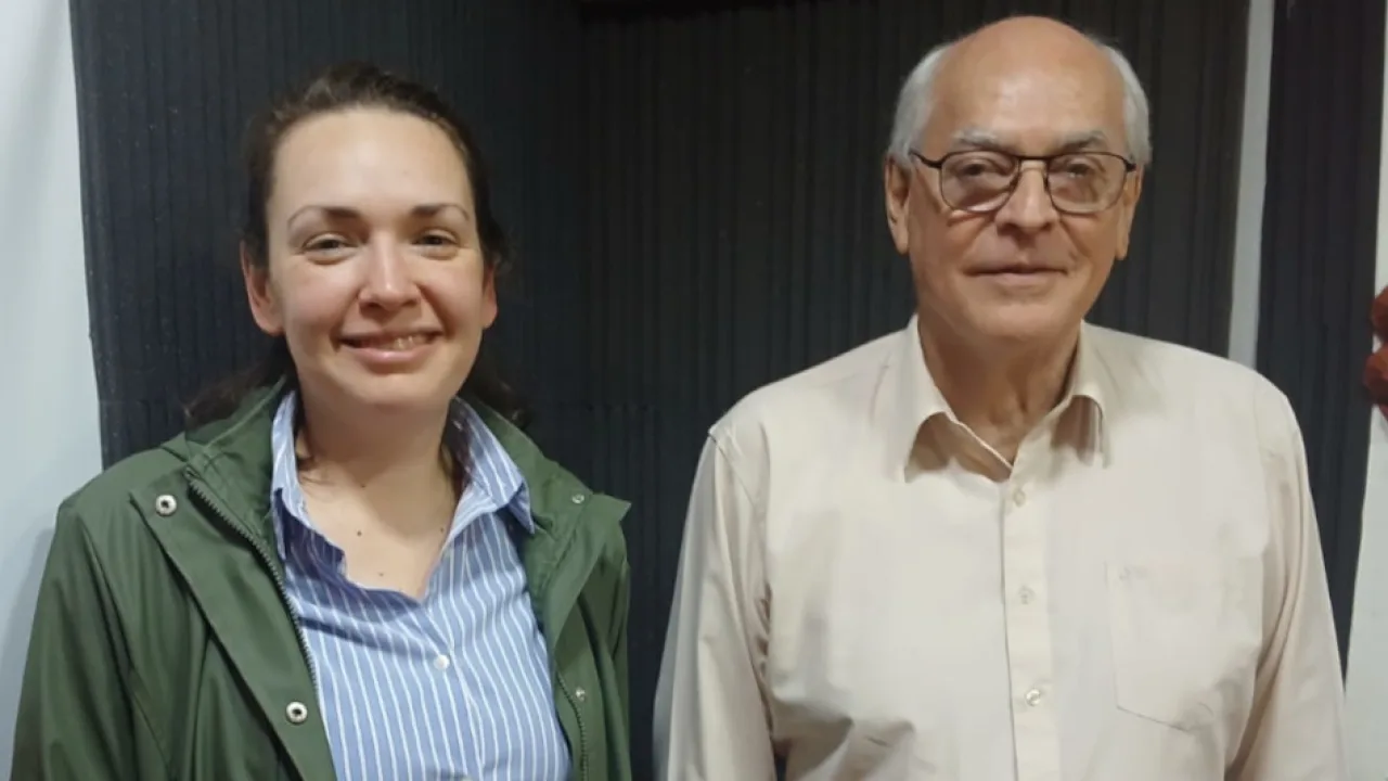 Ing. María Pires y Rubén Martínez, presidenta y vicepresidente de la CELO