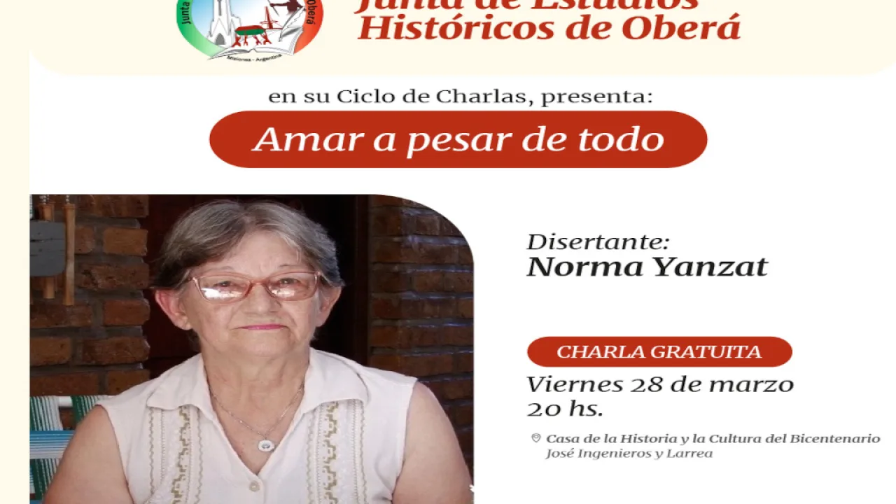 Una charla conmovedora sobre la memoria y la resistencia