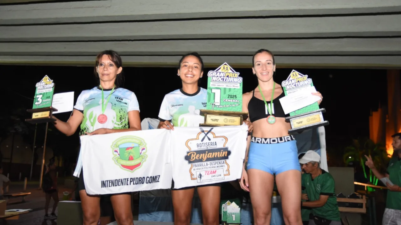 Triunfo en la XXXII edición de la prueba atlética de Oberá