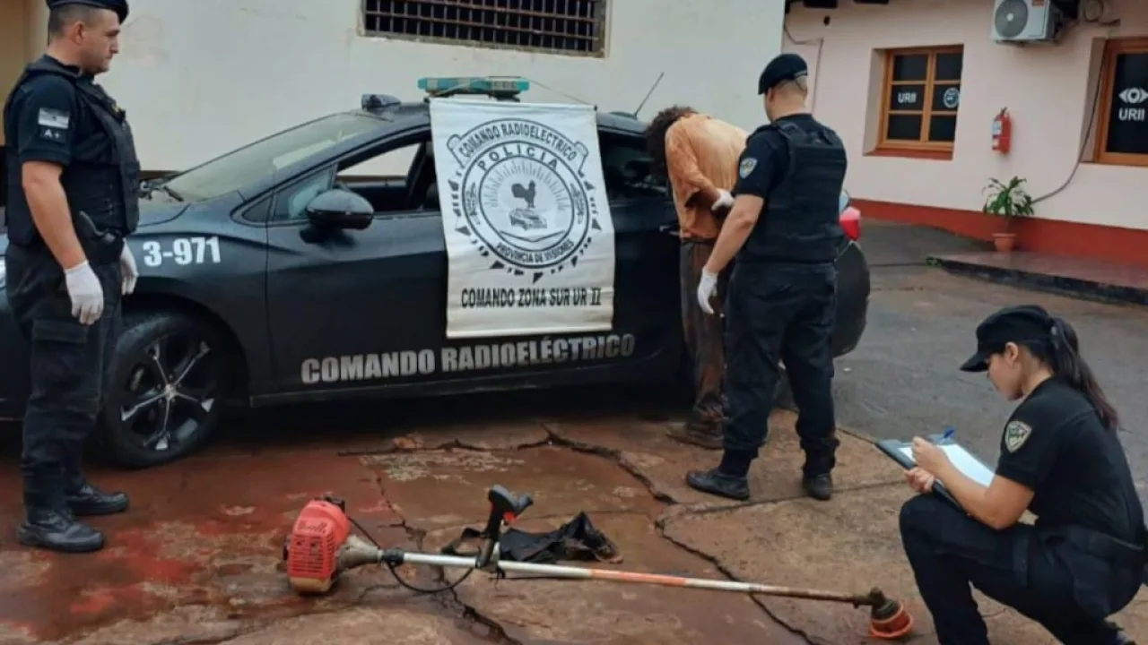 Un hombre fue detenido por Hurto y disturbios con un machete