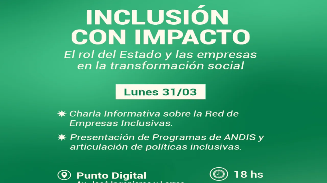 Charla informativa sobre la red de empresas inclusivas y programas de discapacidad