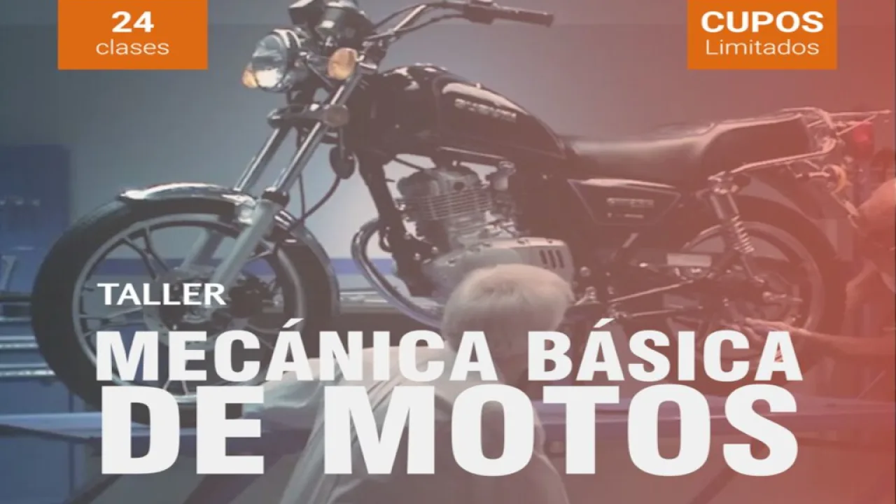 Taller gratuito de como aprende a reparar tu motocicleta