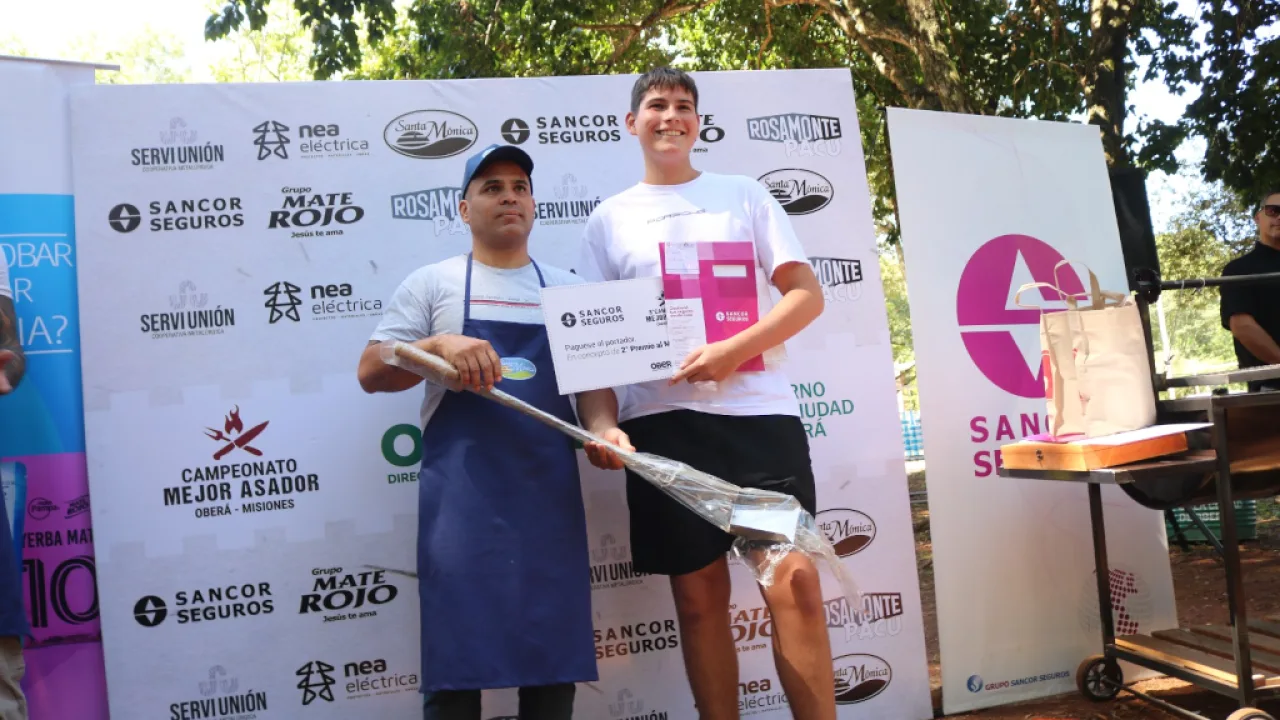 Ariel Ballesteros gano al mejor asador en la octava edición del campeonato provincial