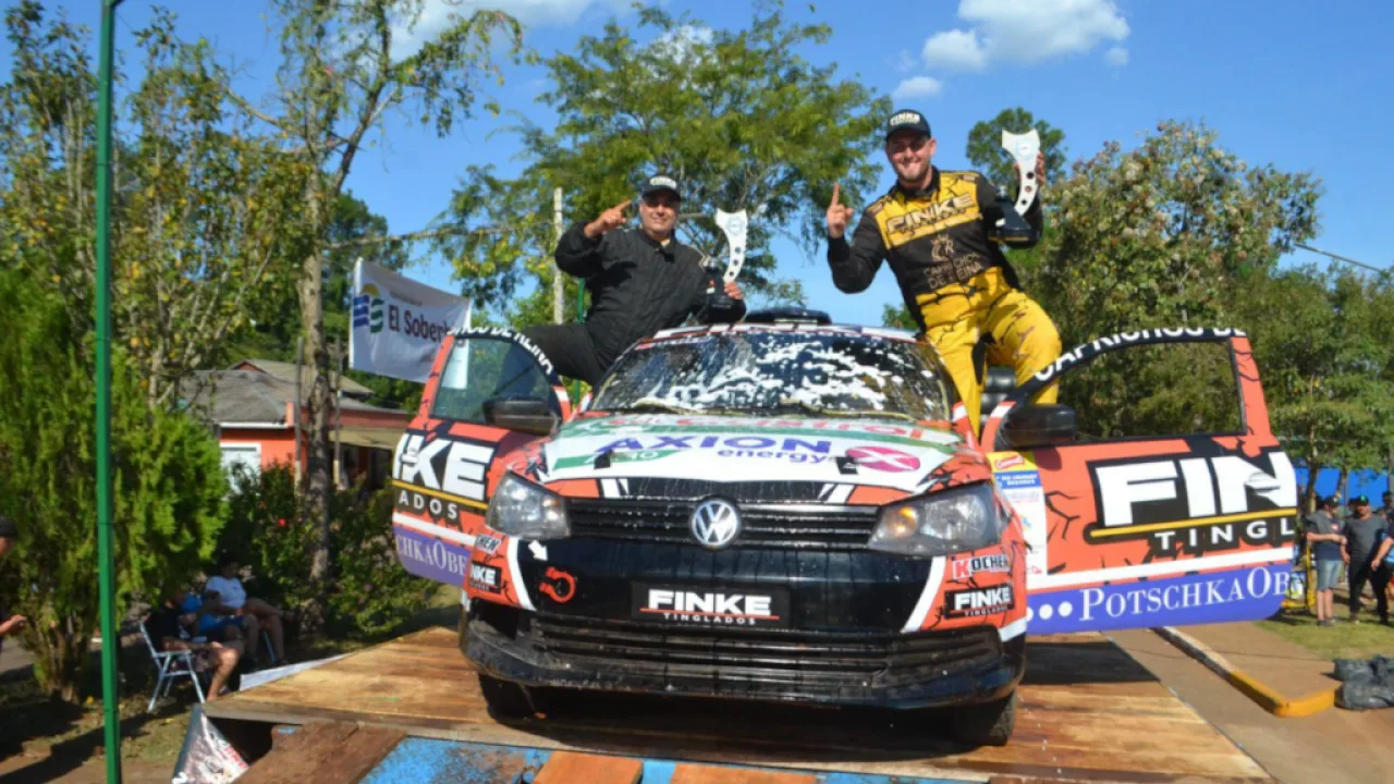 El binomio Héctor Finke-Marcos Espíndola se quedó con la primera fecha del Rally