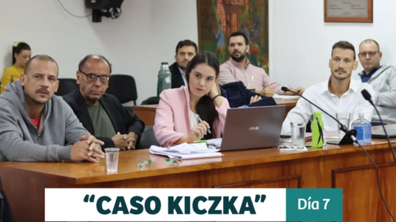 Se desarrolló la séptima jornada de audiencias del juicio penal por el Caso Kizcka