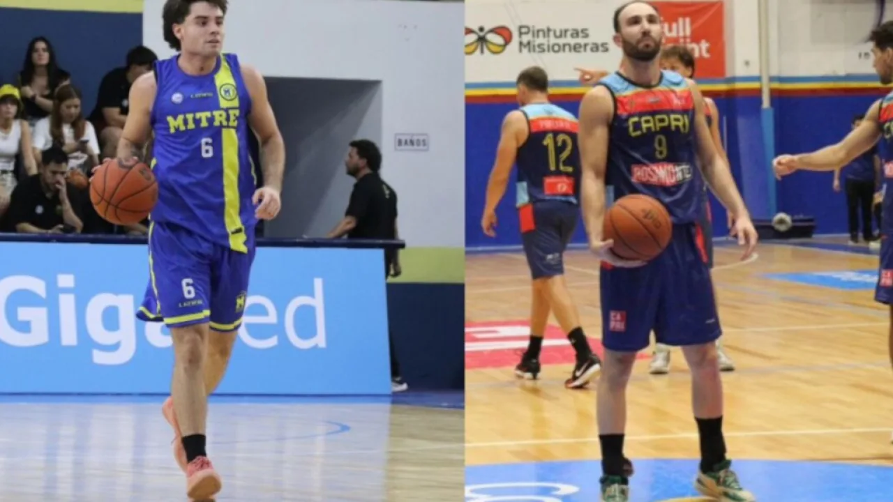 Lunes de acción para Mitre y Capri en la Liga Federal