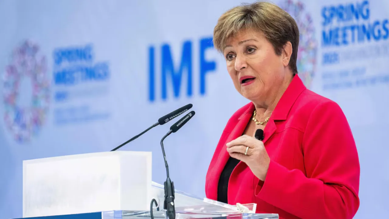 Georgieva destacó las previsiones de crecimiento económico de la Argentina