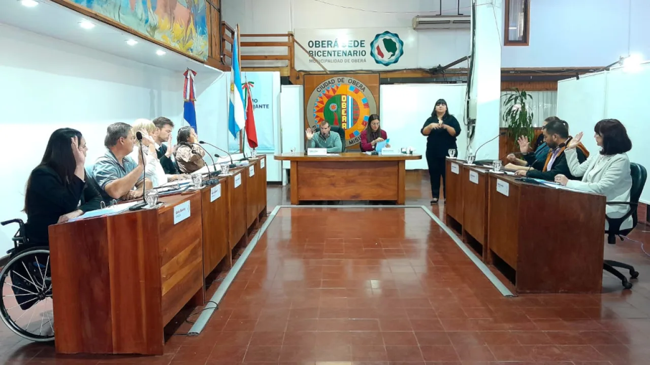 Aprobaron la creación del “Carnet del Buen Contribuyente” en el Deliberante Obereño