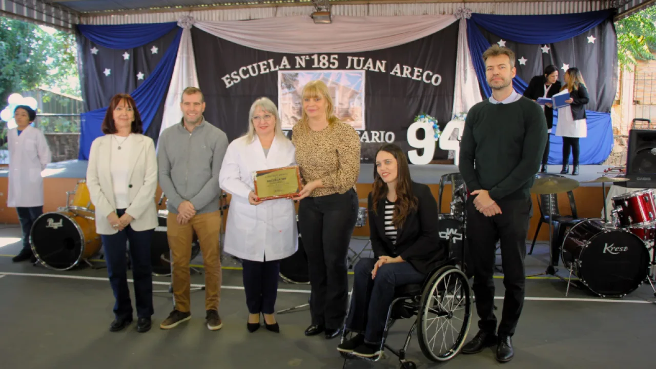 El Concejo destacó la trayectoria de la Escuela 185 en su 94° Aniversario