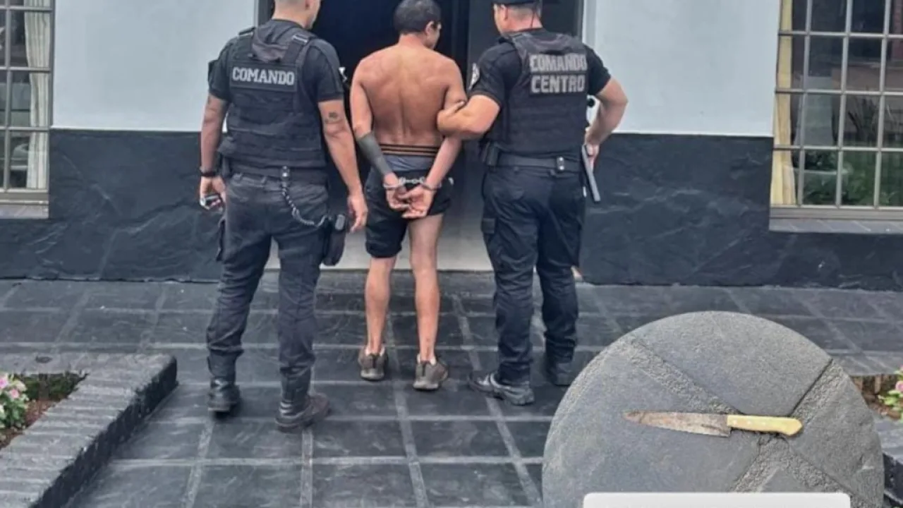 Capturaron a "Chuky" por amenazar con incendiar la casa de un vecino