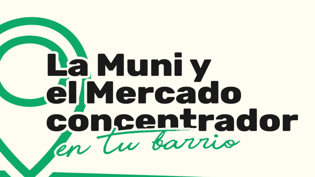 El Gobierno y mercado concentrador se unen para beneficiar a los vecinos