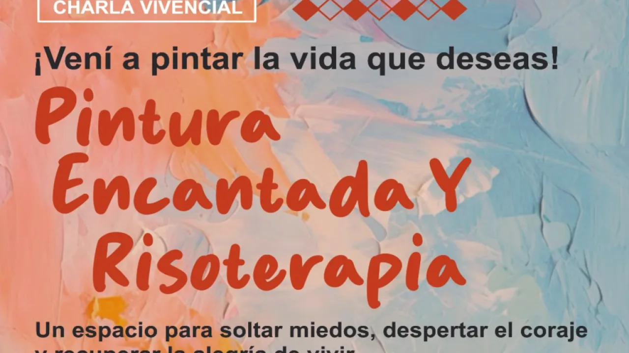 Charla vivencial descubre el poder de la pintura y la risoterapia en la Casa de la Cultura