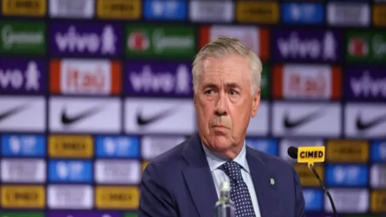 Carlo Ancelotti fue presentado como DT de Brasil y dio su primera convocatoria sin Neymar