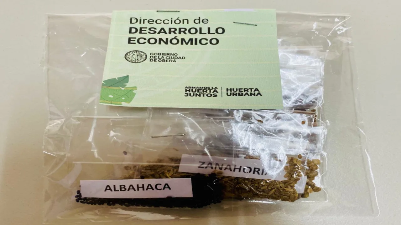 El Gobierno promueve la agricultura sustentable con la entrega de semillas