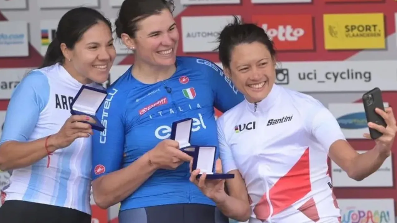 Mariela Delgado logró el subcampeonato en Bélgica