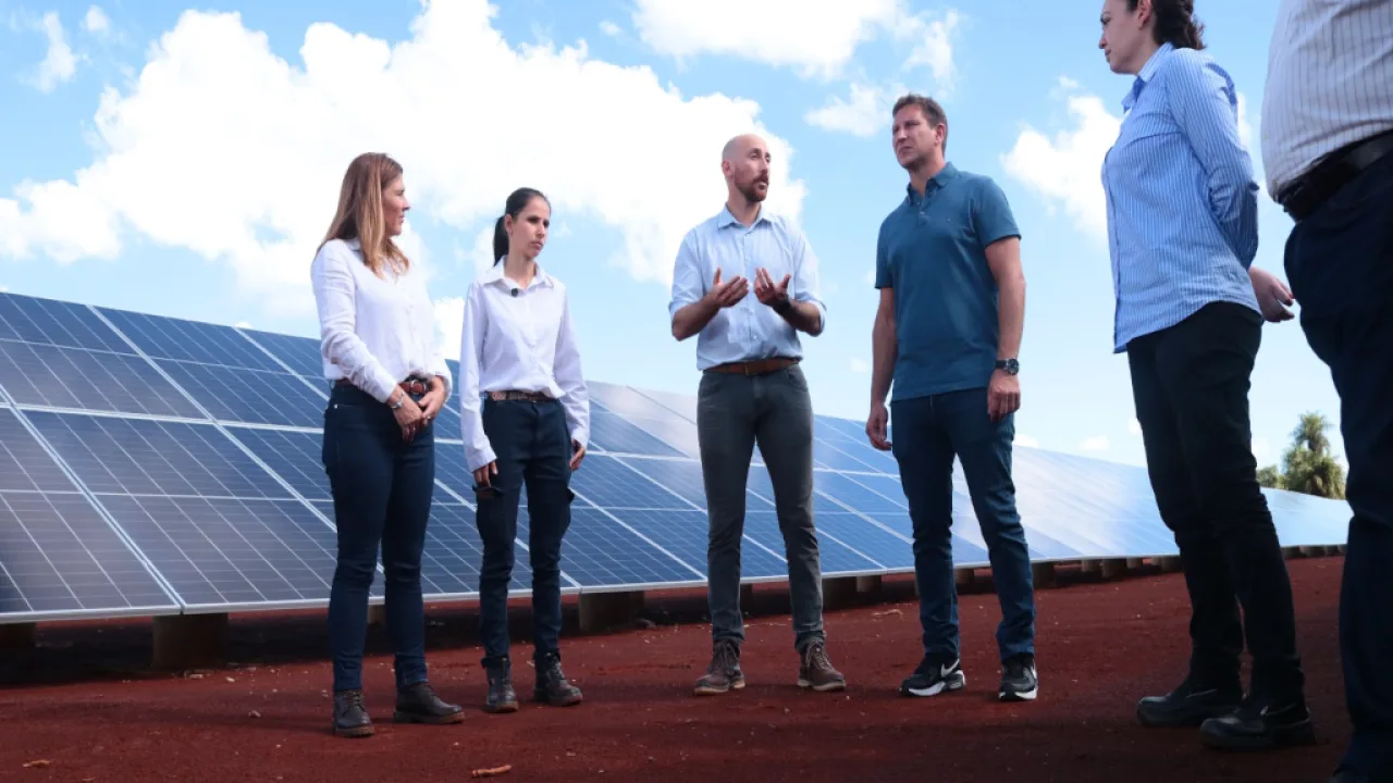 El Parque Solar Fotovoltaico que beneficiará a la región esta en marcha