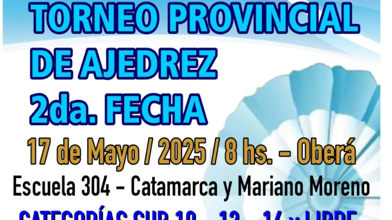 Torneo ajedrez