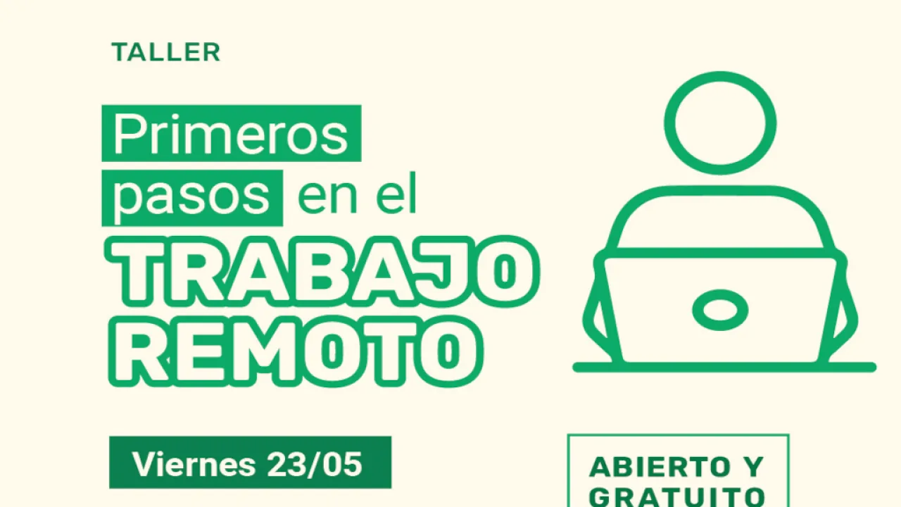Leandro dara un taller gratuito donde aprenderan sobre el trabajo remoto