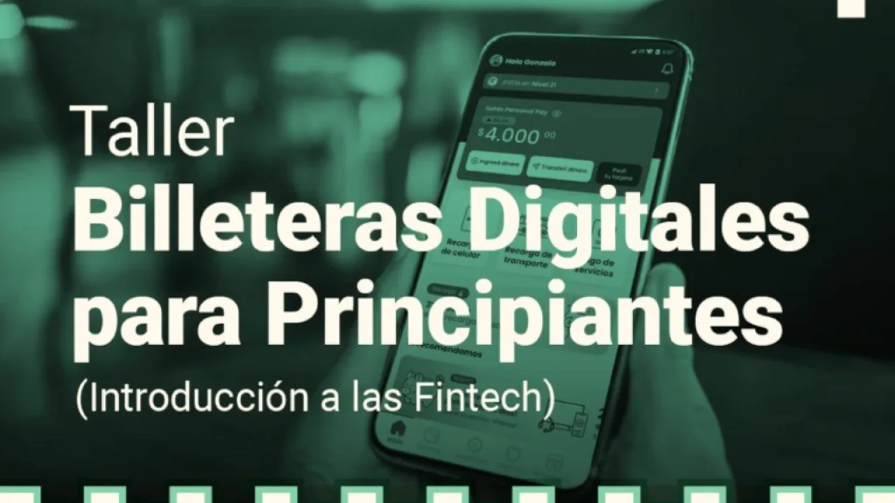 Taller gratuito de finanzas móviles sin complicaciones en el punto digital
