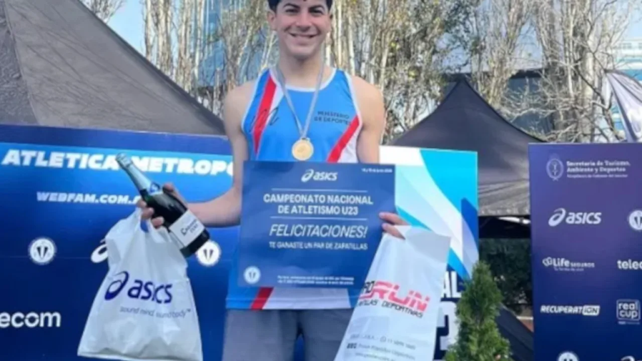 Imanol Alfonzo se consagró campeón nacional U23
