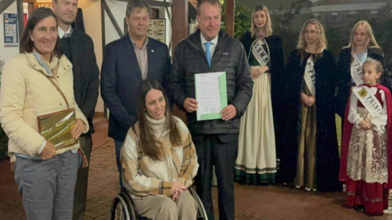 Oberá recibió al embajador de Alemania en el marco de los 200 años de amistad con Argentina