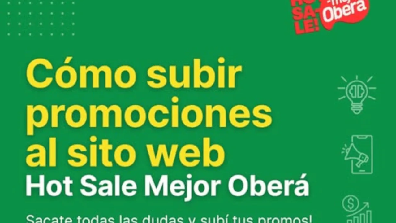 Segunda edición del Taller Práctico para aprender a usar la web del Hot Sale Mejor Oberá