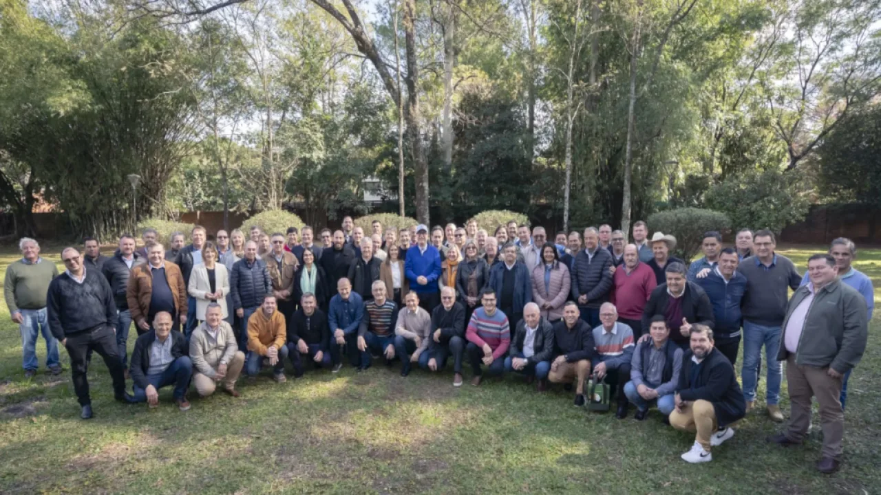 Passalacqua se reunión con Jefes Comunales de toda la Provincia