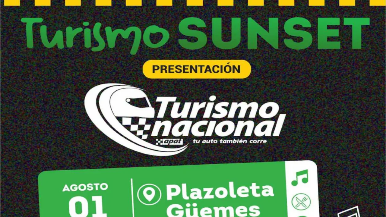 Se encienden los motores con el "Turismo Sunset, presentación del Turismo Nacional"