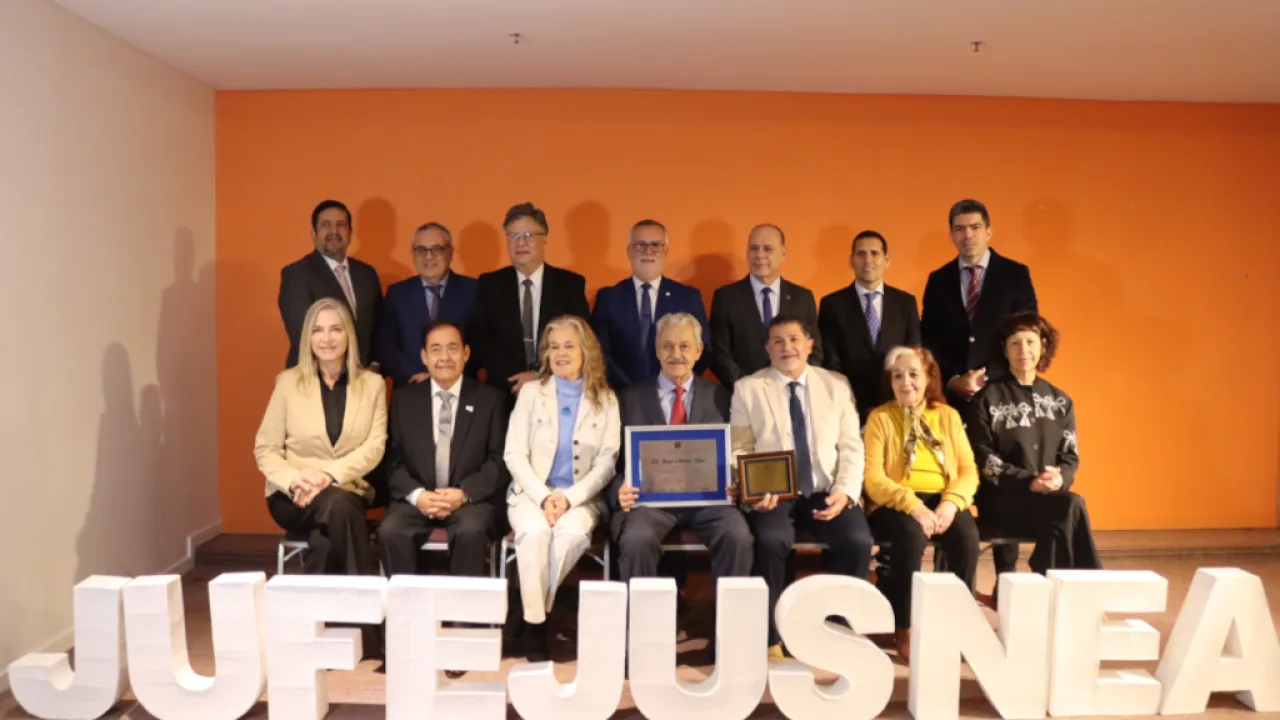 Reconocimiento al Dr. Jorge Antonio Rojas por sus 34 años de trayectoria en el Poder Judicial de Misiones