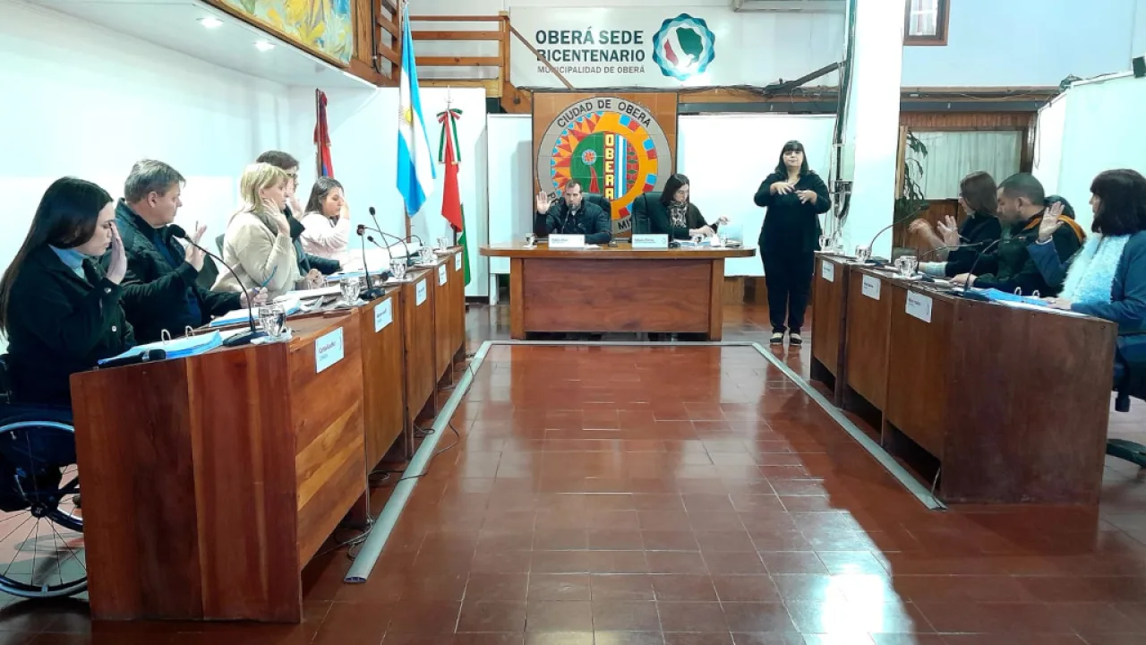 Aprobaron convenio de cooperación entre la Municipalidad de Oberá y el Instituto Misionero de Biodiversidad