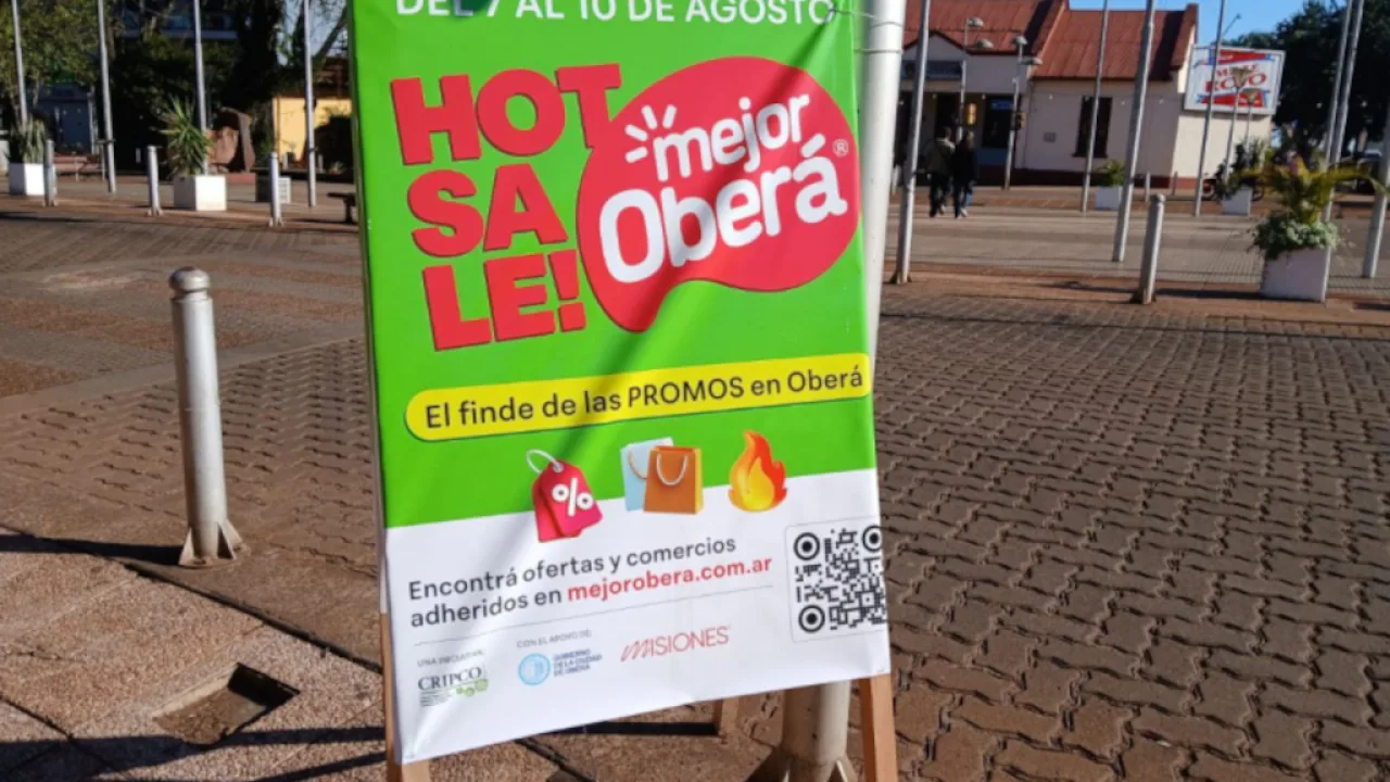 Hot Sale Mejor Oberá 2025, una campaña que molivizó a más de 250 comercios