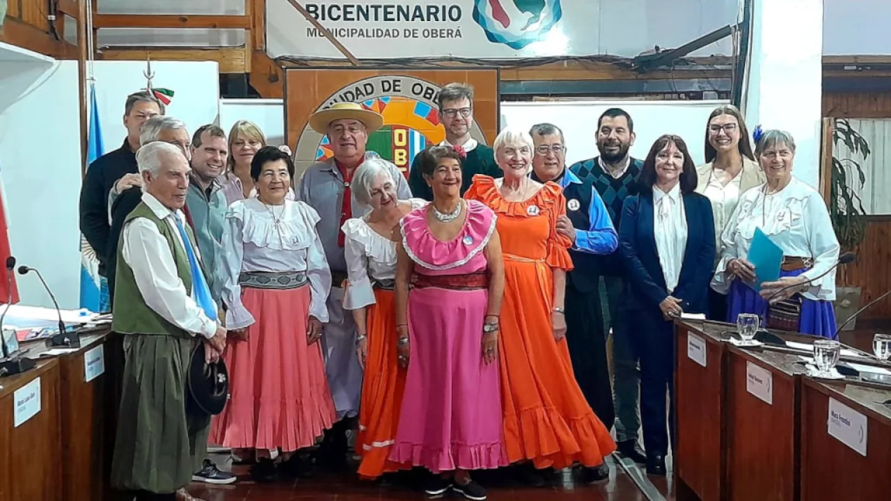 Declararon de Interés Municipal la trayectoria del Grupo de Danzas Folclóricas “Costumbres Argentinas”