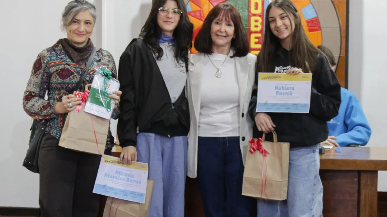 Ullón y Frontini destacaron la participación de los jóvenes en el Parlamento Estudiantil 2025