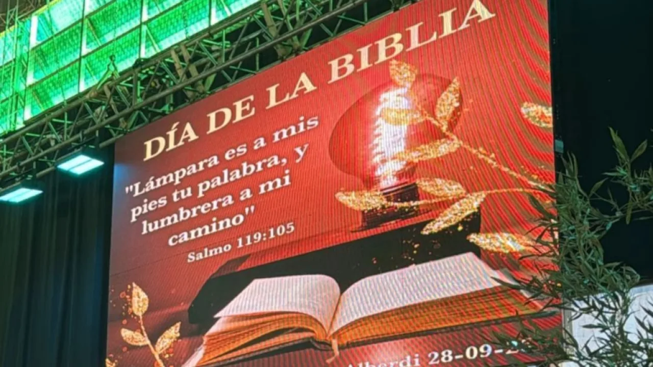 Se llevó a cabo con éxito una edición más de la Fiesta Provincial de la Biblia en Alberdi