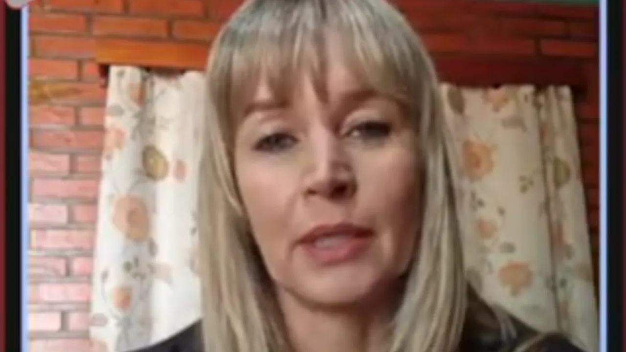 Karina Griss "Les pido que voten con la realidad y conciencia de lo que estamos viviendo día a día"