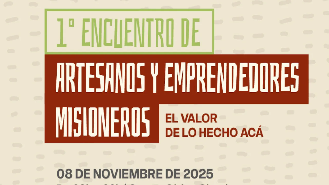 Oberá será sede del 1° Encuentro de Artesanos Emprendedores Misioneros