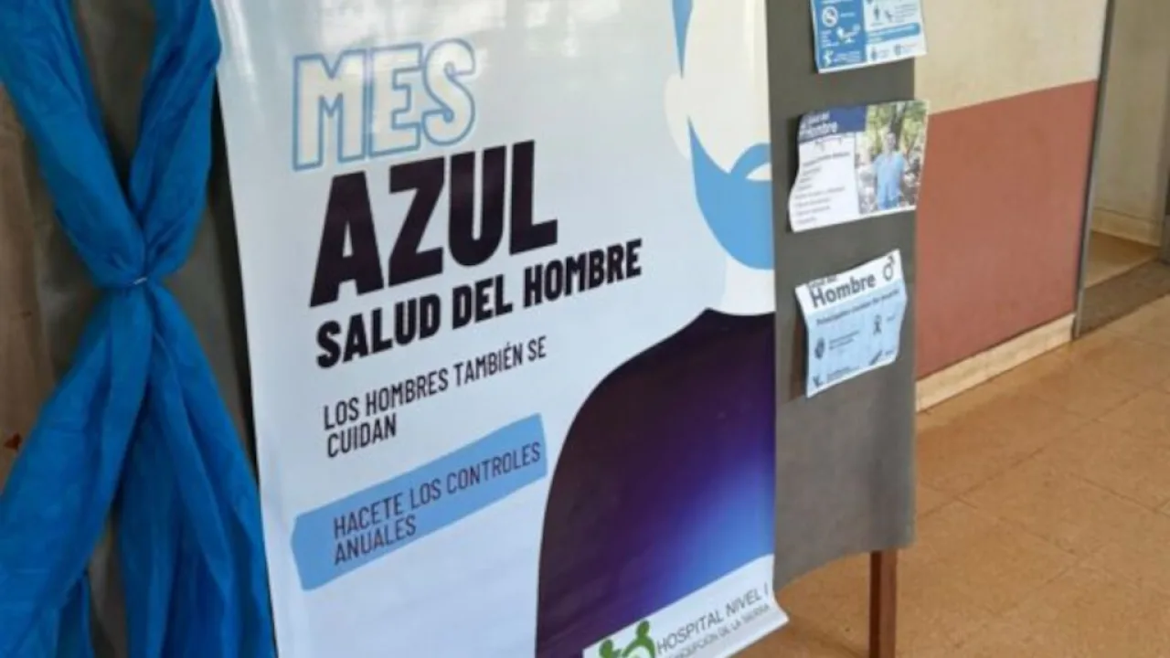 Salud Pública comenzó con las actividades de prevención dedicado al mes azul