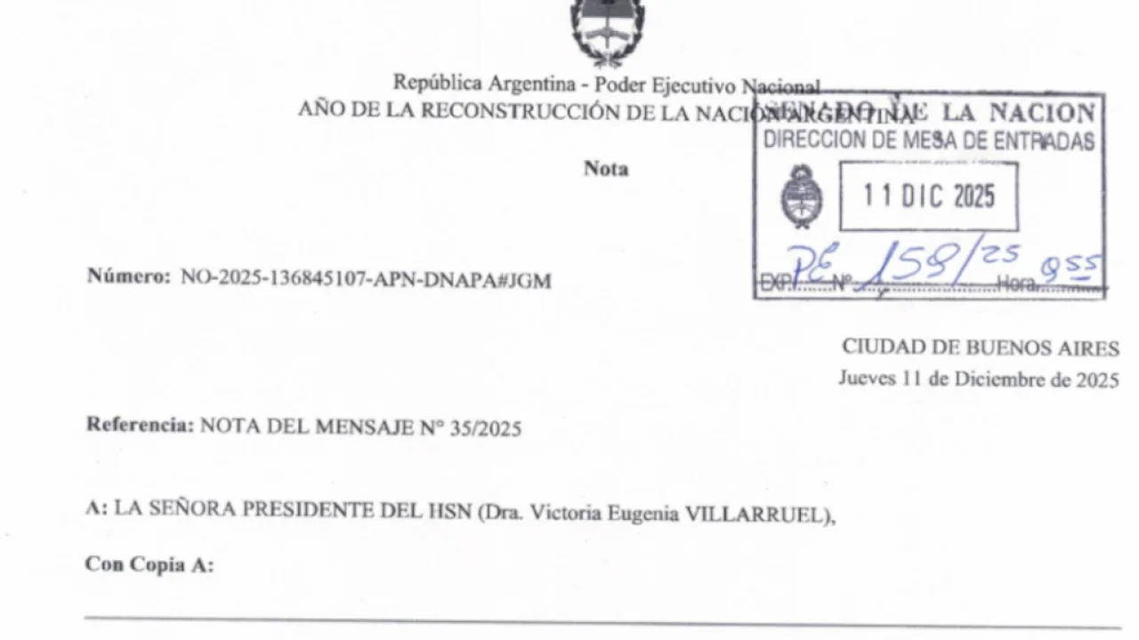 El texto completo del proyecto de reforma laboral que Javier Milei envió al Congreso