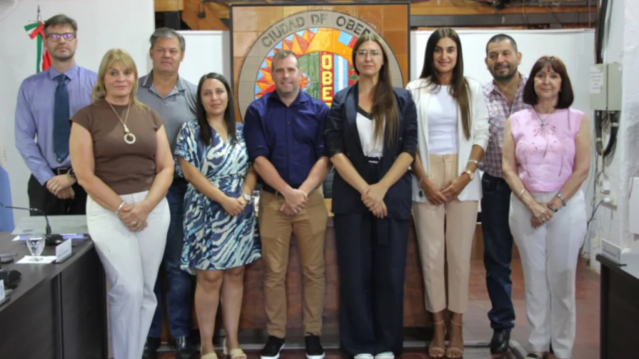 El Concejo Deliberante de Oberá eligió sus autoridades para el período 2025–2026