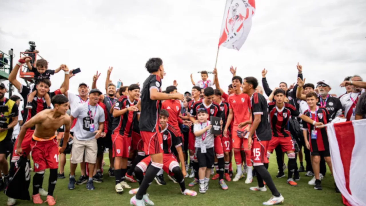 River Plate venció al Atlético de Madrid y se consagró campeón de la primera edición de la Messi Cup