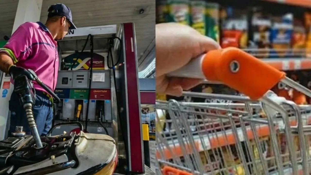 Combustibles con subas superiores al 40%, el consumo no reacciona y las alimenticias cierran en rojo