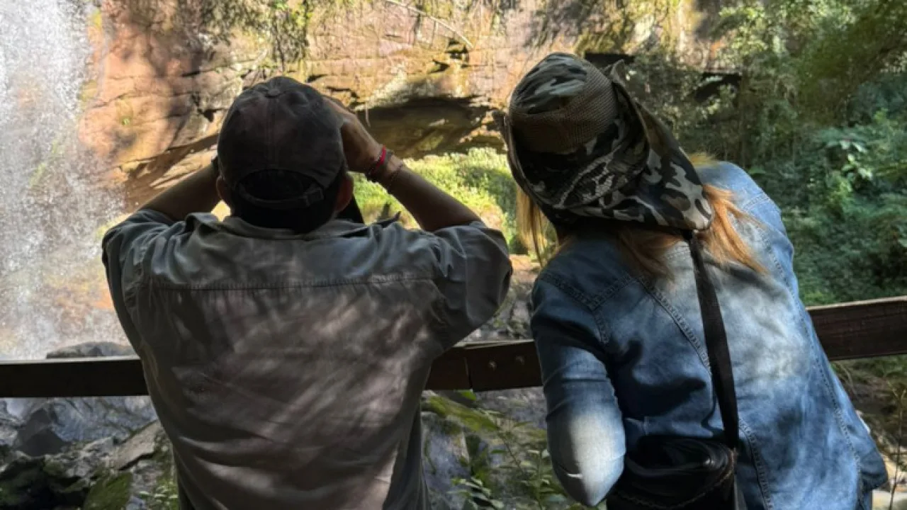 El Salto Berrondo fue escenario de un exitoso avistaje de aves con más de 50 participantes