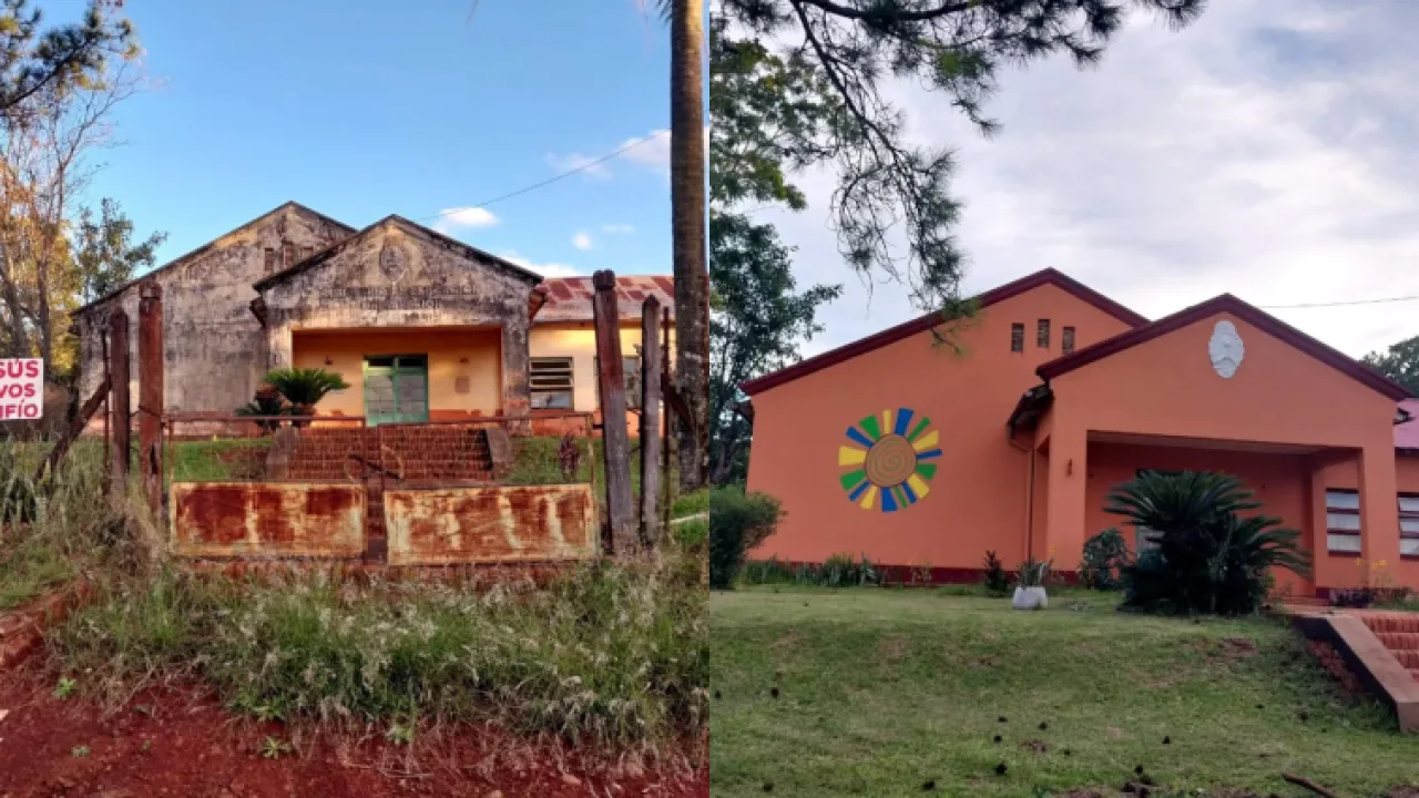 Voluntarios avanzan con la puesta a punto de la Fazenda de la Esperanza en Fontana
