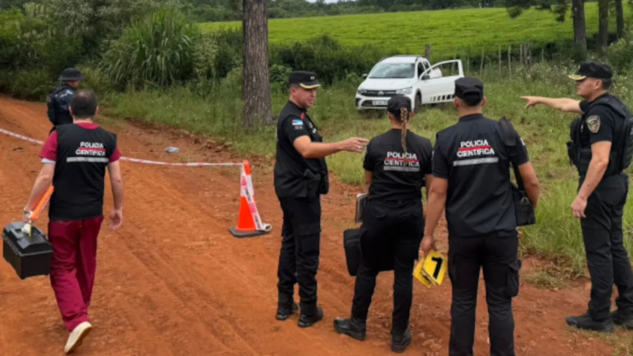 Investigan el homicidio de un hombre en una zona rural entre General Alvear y Oberá