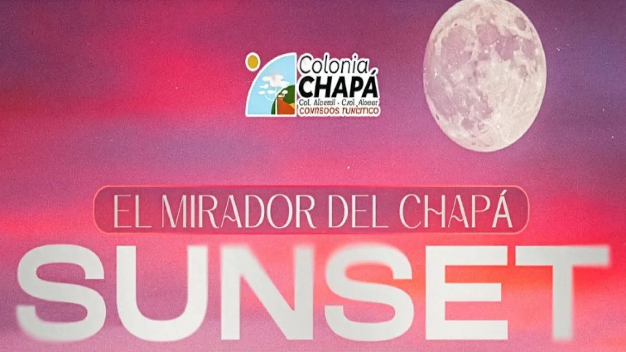El Mirador de Colonia Alberdi se prepara para un atardecer único: Vinilos y paisajes en Colonia Chapá