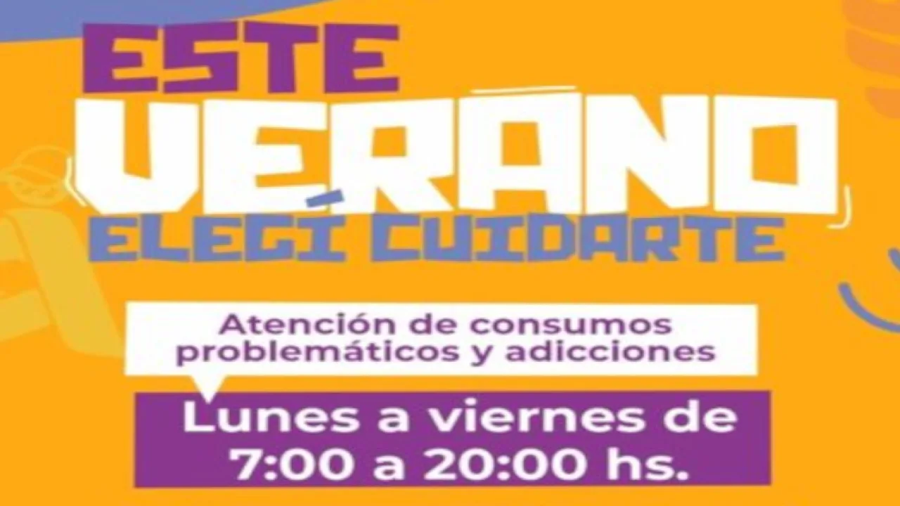 El Centro Provincial de Prevención y Asistencia para las Adicciones no se toma vacaciones
