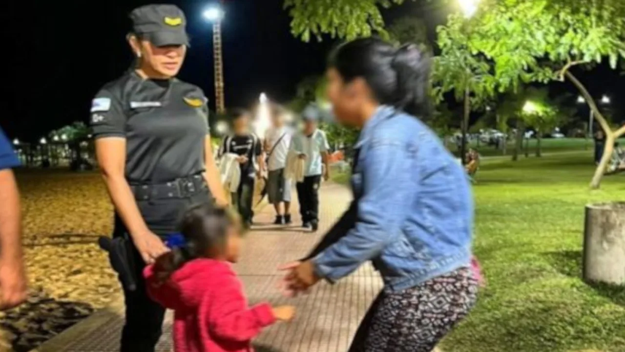 Cuatro menores resguardados por patrullas preventivas de la Policía de Misiones