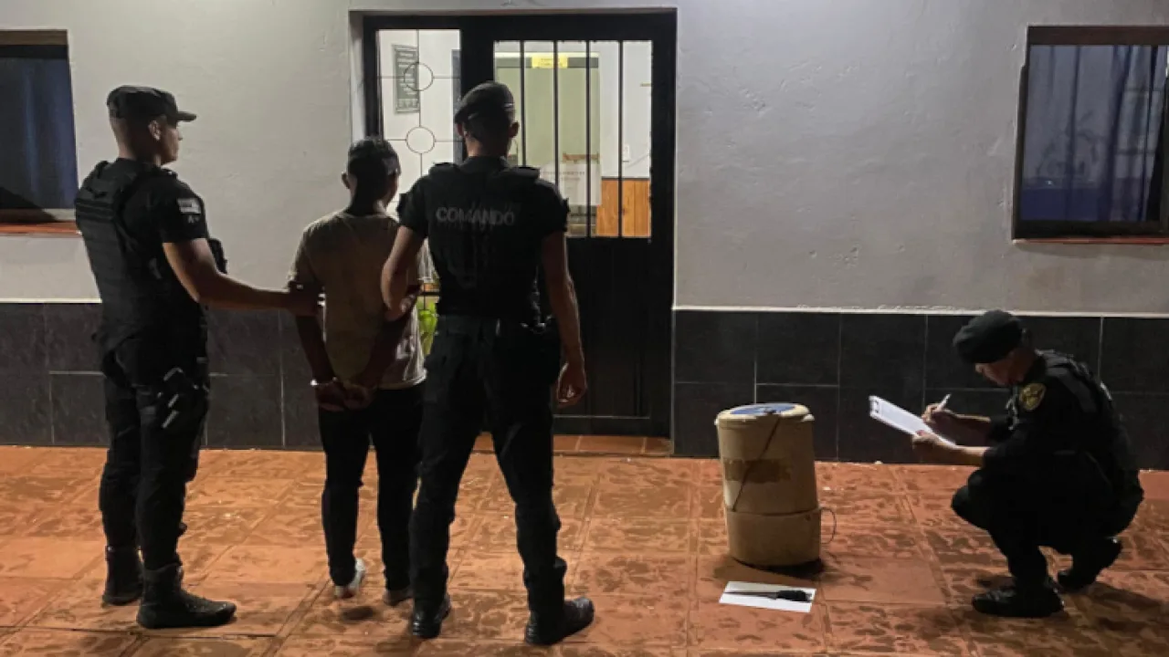 Dos detenidos y elementos recuperados en operativos de seguridad
