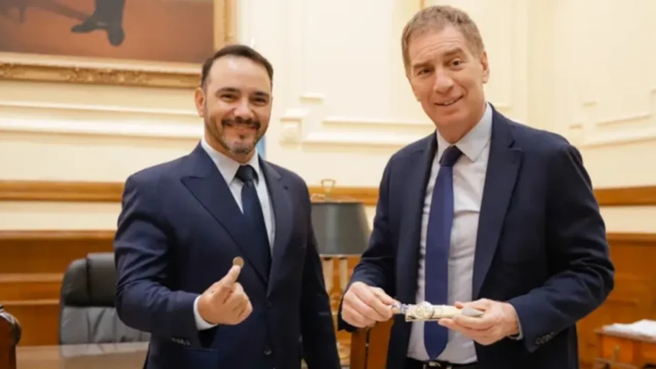 Juan Pablo Valdés recibió a Diego Santilli y dejó en veremos el apoyo de Corrientes