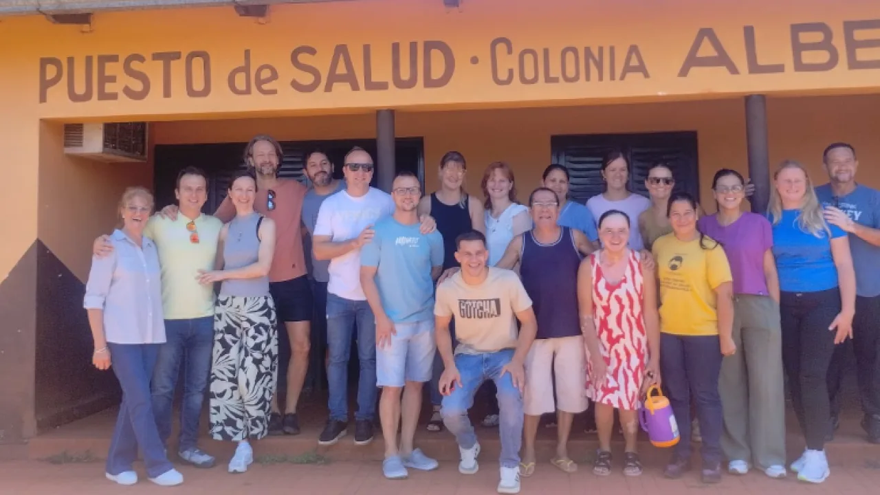 Sentido homenaje en Alberdi al Dr. Guillermo Monsu